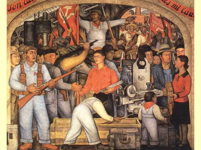Mural O arsenal (1928), Diego Rivera