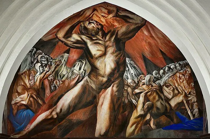 Prometeu, José Clemente Orozco (1930)